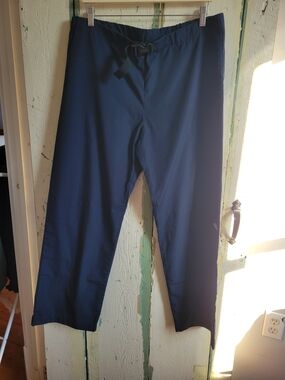 Unisex Modrobes Canadian Made Navy Straight-Leg Lounge Scrub-style Skater Pants